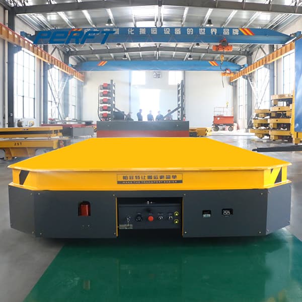 industrial motorized rail cart with wheel locks 1-500t